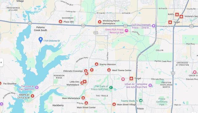 1729 Ordonez Drive, Little Elm, TX 75068