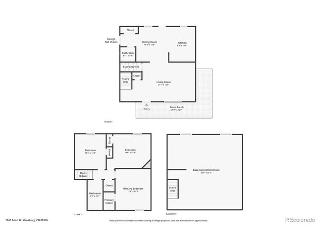 1842 Ance St, Strasburg, CO 80136