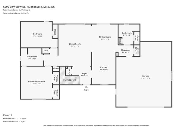 6696 City View Drive, Georgetown Twp, MI 49426