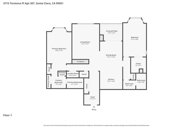 3715 Terstena Place 307, Santa Clara, CA 95051