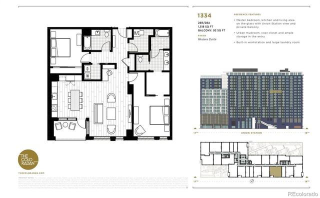 1750 Wewatta Street 1334, Denver, CO 80202