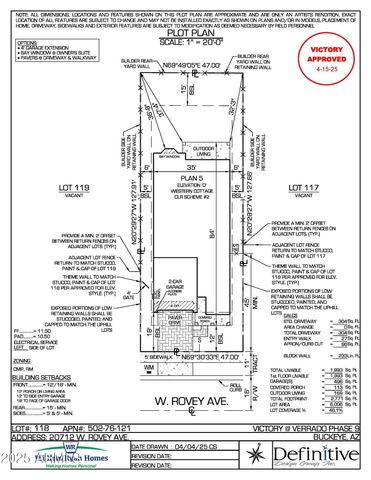 20712 W ROVEY Avenue, Buckeye, AZ 85396