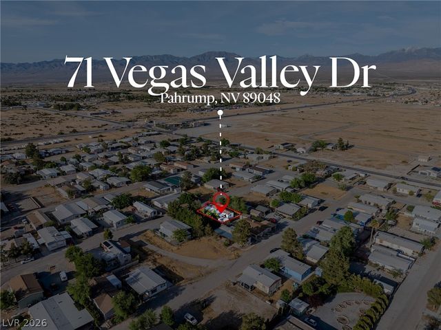 71 Vegas Valley Drive, Pahrump, NV 89048