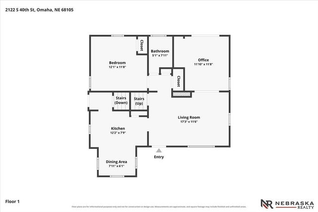 2122 S 40th Street, Omaha, NE 68105