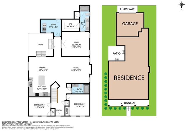 9305 Golden Hue Boulevard, Verona, WI 53593