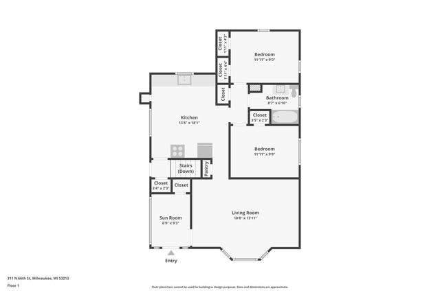 311 N 66th STREET, Milwaukee, WI 53213