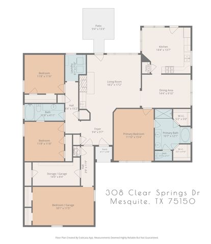 308 Clear Springs Drive, Mesquite, TX 75150