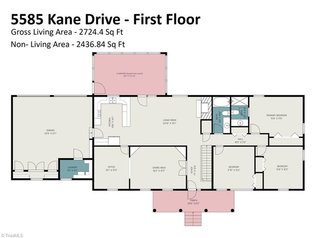 5585 Kane Drive, Pfafftown, NC 27040