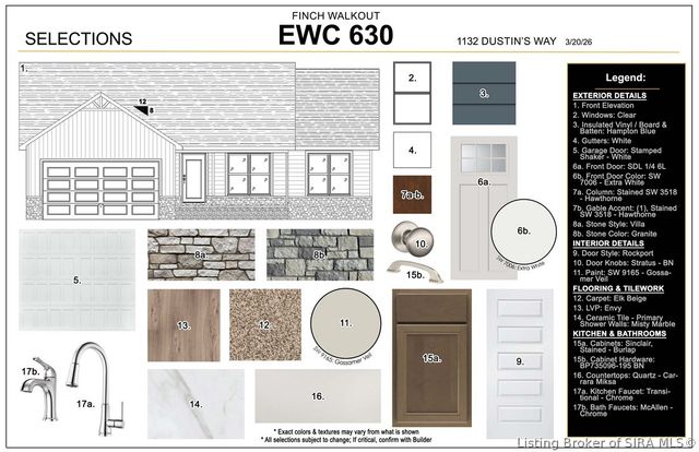 1132 - LOT 630 Dustin's Way, Jeffersonville, IN 47130