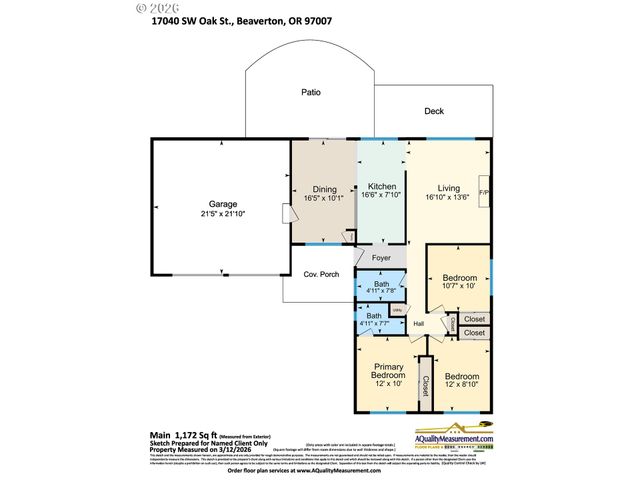 17040 Sw OAK St, Beaverton, OR 97007