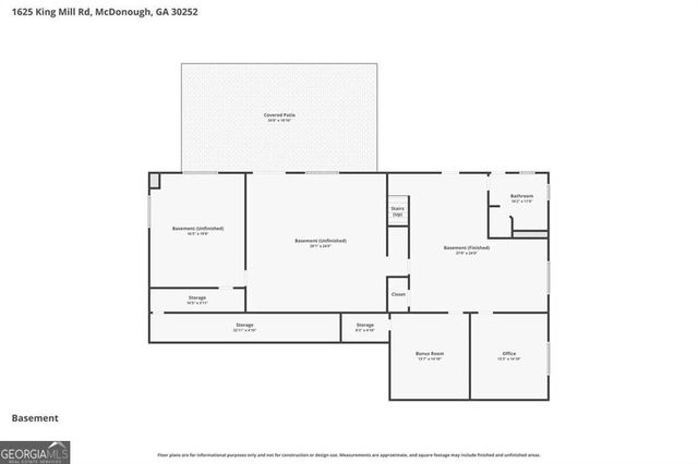 1625 King Mill Road, Mcdonough, GA 30252