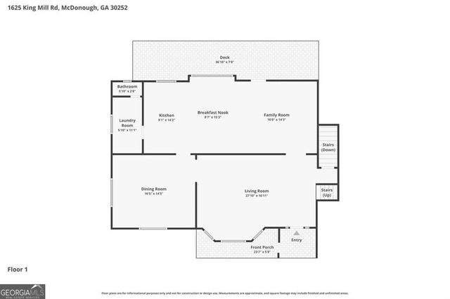 1625 King Mill Road, Mcdonough, GA 30252