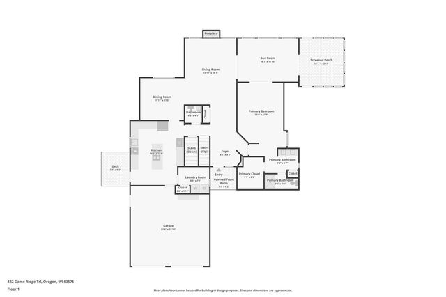 422 Game Ridge Trail, Oregon, WI 53575