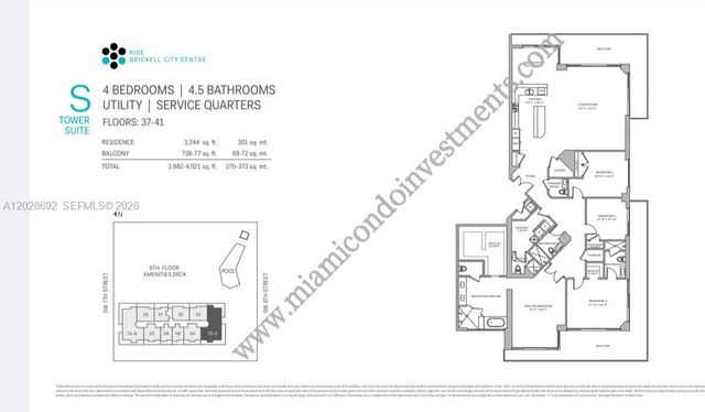 88 SW 7th Street 4001, Miami, FL 33130