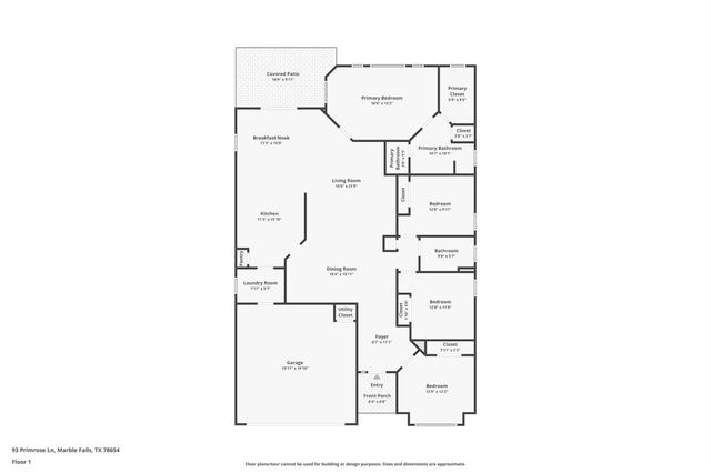 93 Primrose LN, Marble Falls, TX 78654