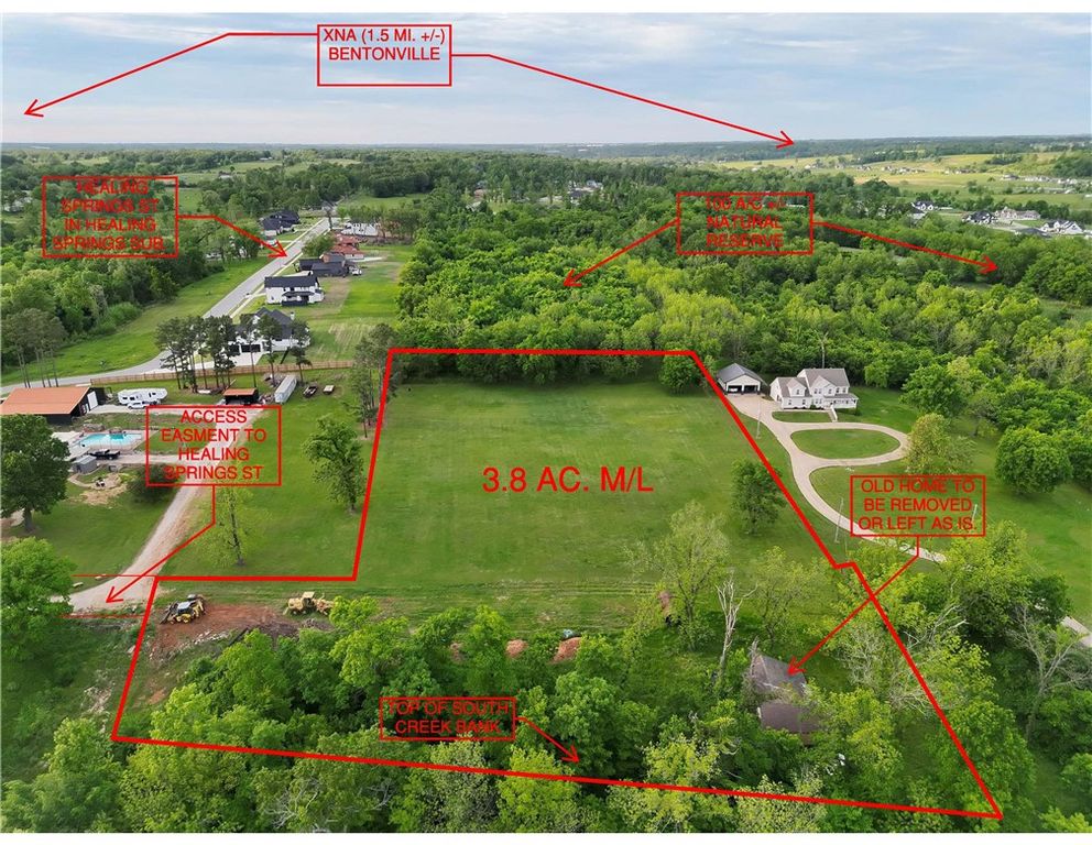 170 NE Healing Spring, Bentonville, AR 72713