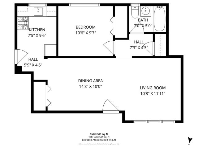 1711 W Estes Avenue 1S, Chicago, IL 60626