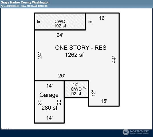 789 Island Circle SE, Ocean Shores, WA 98569