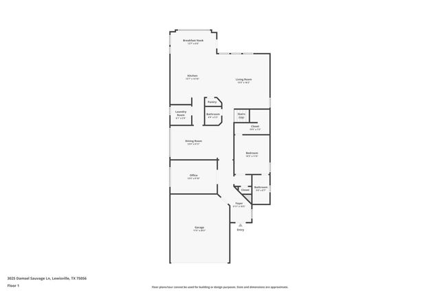 3025 Damsel Sauvage Lane, Lewisville, TX 75056