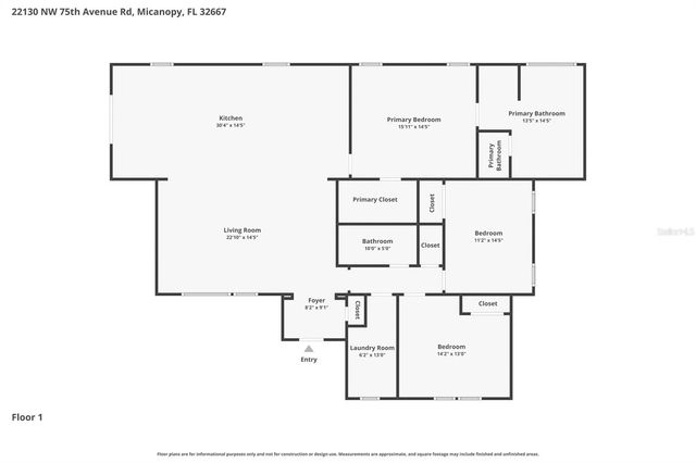 22130 NW 75TH AVENUE ROAD, Micanopy, FL 32667