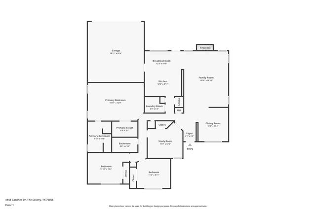 4148 Gardner Drive, The Colony, TX 75056