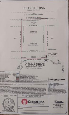 3260 Vienna Drive, Prosper, TX 75078