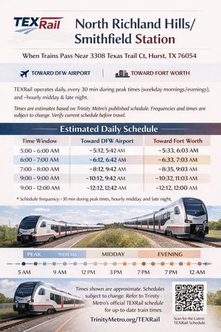 3308 Texas Trail Court, Hurst, TX 76054