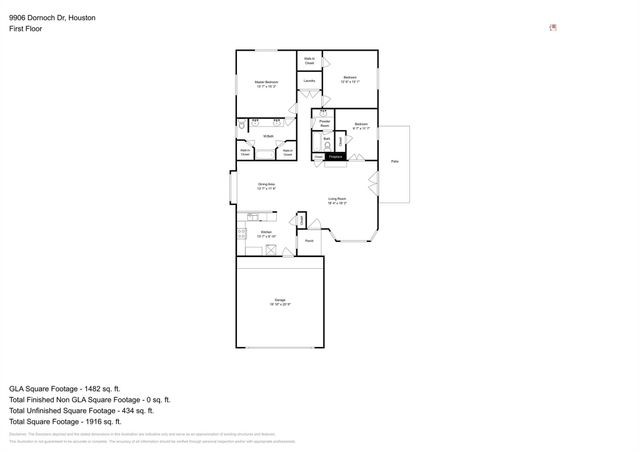 9906 Dornoch Drive, Houston, TX 77070