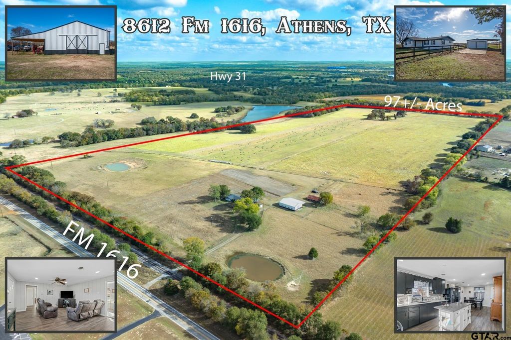 8612 FM 1616, Athens, TX 75752