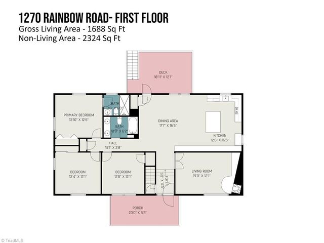 1270 Rainbow Road, Advance, NC 27006