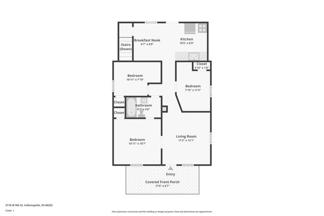 3118 W 9th Street, Indianapolis, IN 46222