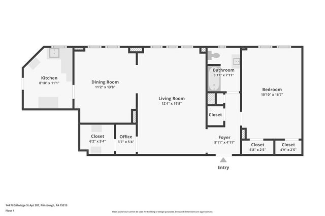 144 N Dithridge Street 207, Oakland, PA 15213