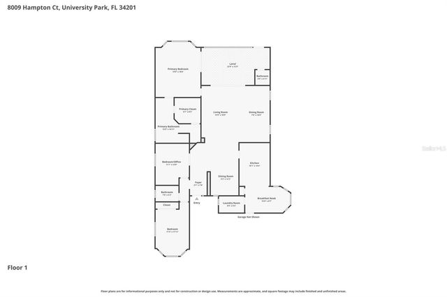 8009 HAMPTON COURT, University Park, FL 34201