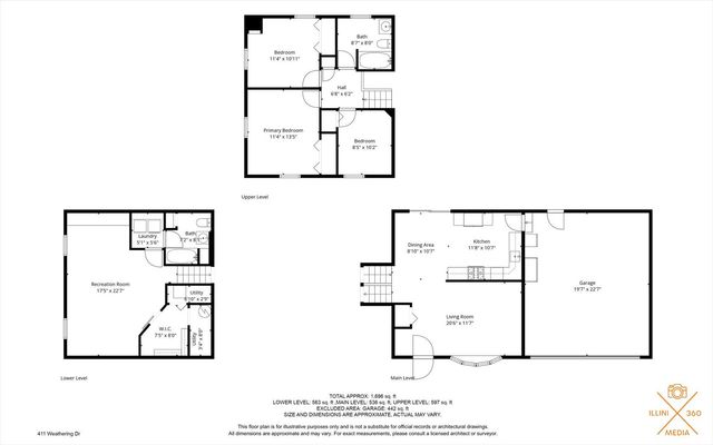 411 Weathering Drive, Mahomet, IL 61853