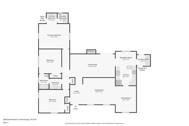 2500 Shenandoah Drive, Chattanooga, TN 37421
