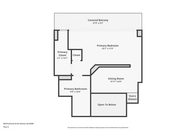 860 Peachtree Street NE 2801, Atlanta, GA 30308