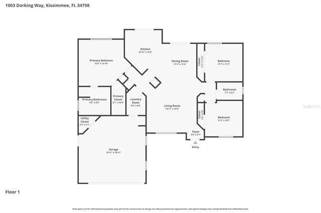 1003 DORKING WAY, Kissimmee, FL 34758