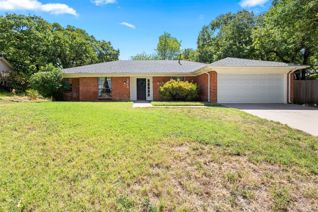 5816 Gatewood Drive, Arlington, TX 76016 — exterior