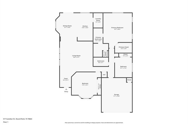 517 Castebar DR, Round Rock, TX 78664