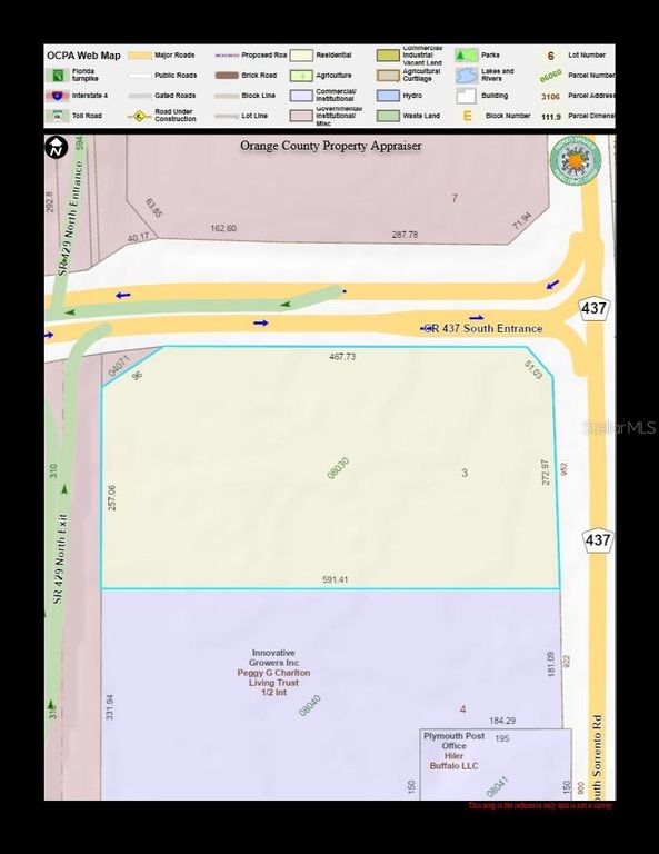 952 PLYMOUTH SORRENTO ROAD, Apopka, FL 32712