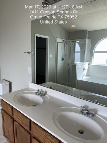 2411 Canyon Springs, Grand Prairie, TX 75052