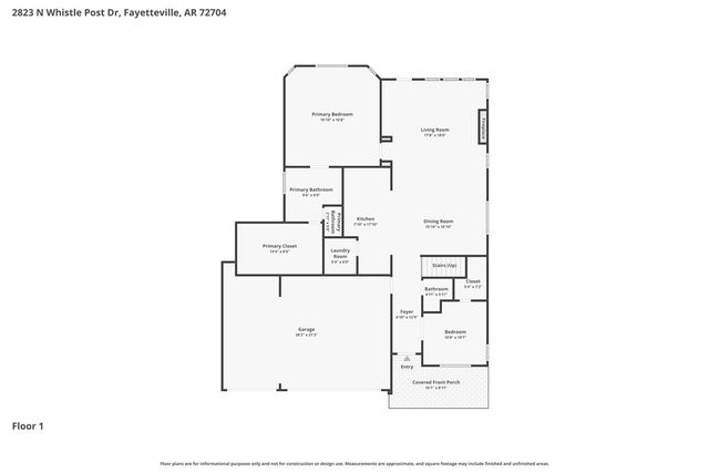 2823 N Whistle Post Drive, Fayetteville, AR 72704