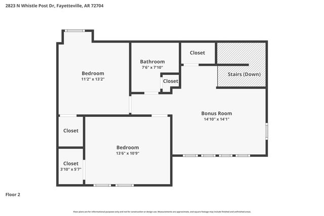 2823 N Whistle Post Drive, Fayetteville, AR 72704