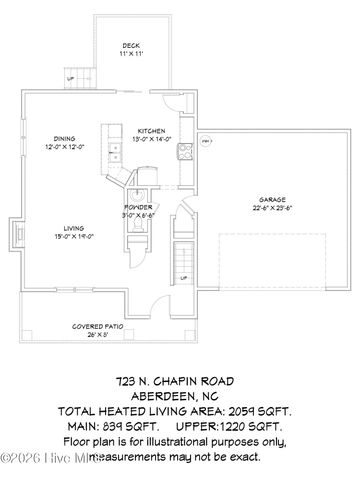 723 N Chapin Road, Aberdeen, NC 28315