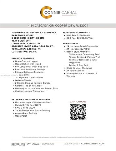 4184 Cascada Cir, Cooper City, FL 33024