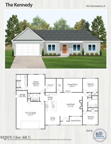 2636 Fountaintown Road, Chinquapin, NC 28521