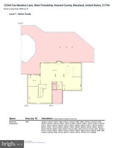 12344 FOX MEADOW LN, West Friendship, MD 21794