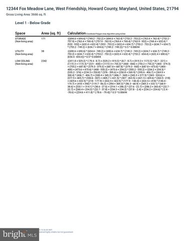 12344 FOX MEADOW LN, West Friendship, MD 21794