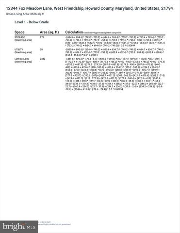 12344 FOX MEADOW LN, West Friendship, MD 21794