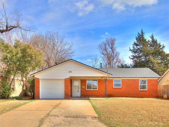1104 Stansell Drive, Midwest City, OK 73110